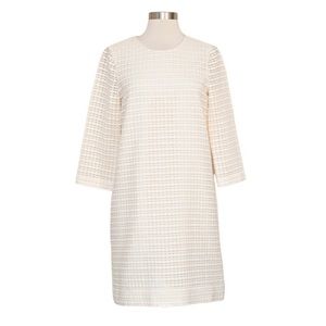 Kate Spade Cream Textured Dress